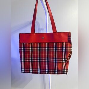 Burberry nova check tote